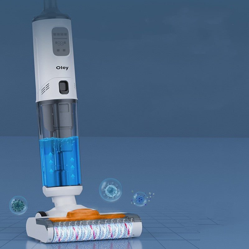 HydroClean Pro Wireless Wet & Dry Vacuum – Handheld Self-Cleaning Germicidal Floor Cleaner with Traction