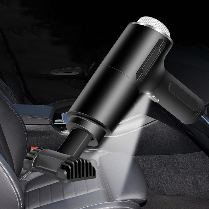 PowerVortex Handheld Car Vacuum – High-Suction Cleaner for Deep Interior Detailing
