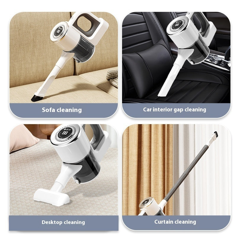 SwiftClean Wireless Handheld Car Vacuum – Cordless Power for Effortless Cleaning