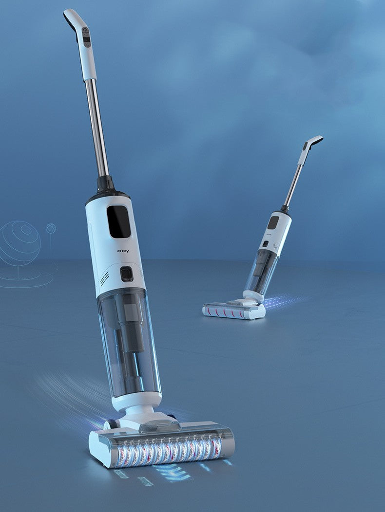 HydroClean Pro Wireless Wet & Dry Vacuum – Handheld Self-Cleaning Germicidal Floor Cleaner with Traction